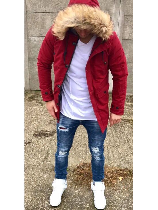 Férfi kapucnis téli parka kabát | Starstyle.hu Férfi kapucnis téli parka kabát | Starstyle.hu