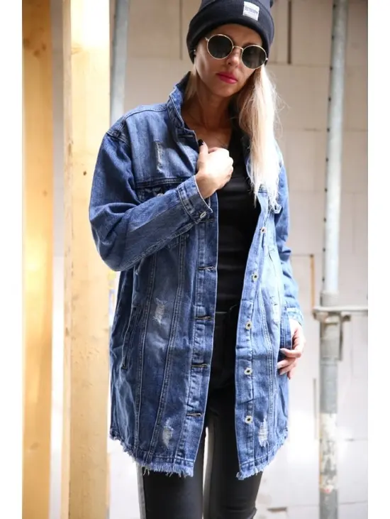 Hosszított farmer kabát | Starstyle.hu Hosszított farmer kabát | Starstyle.hu