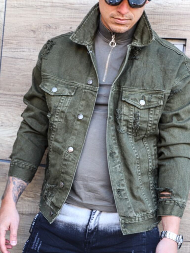 Férfi  farmerdzseki - next