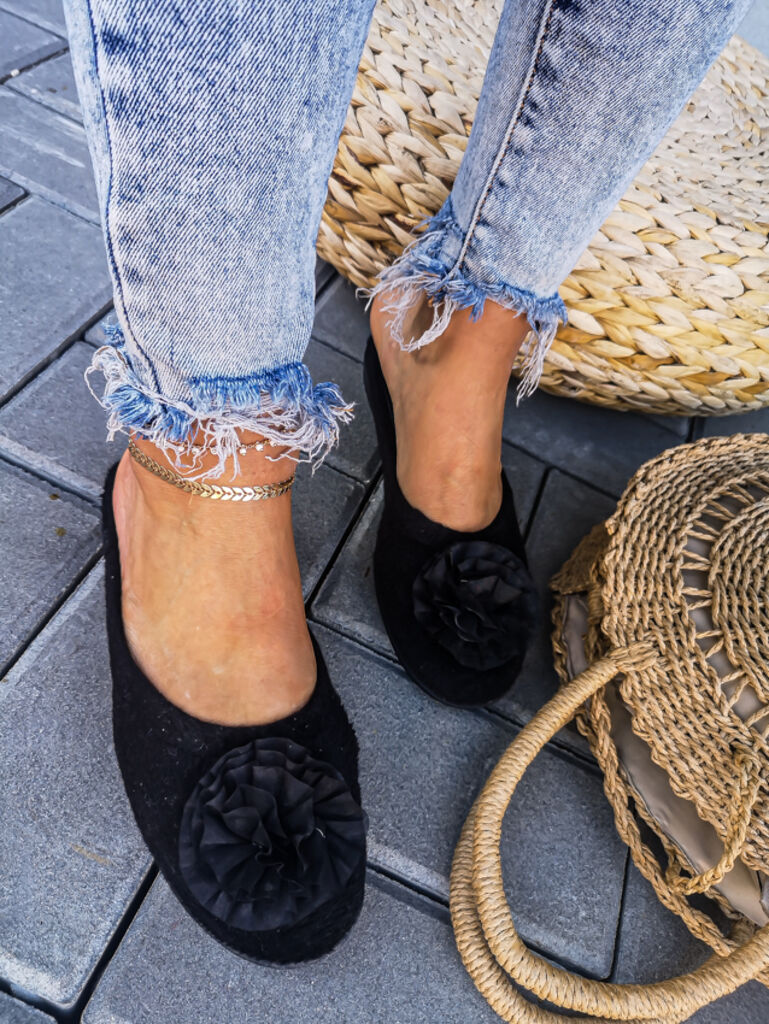 Szőrős papucs DARK - next