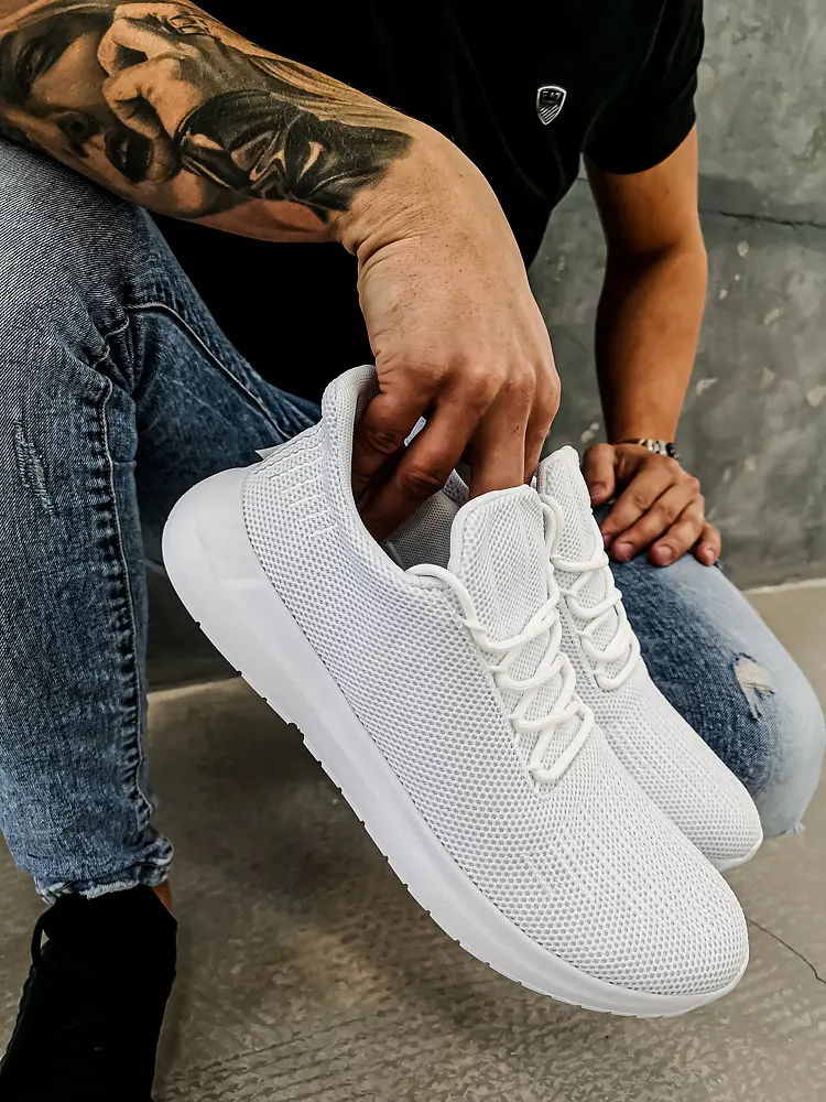 Férfi zoknis szabadidőcipő