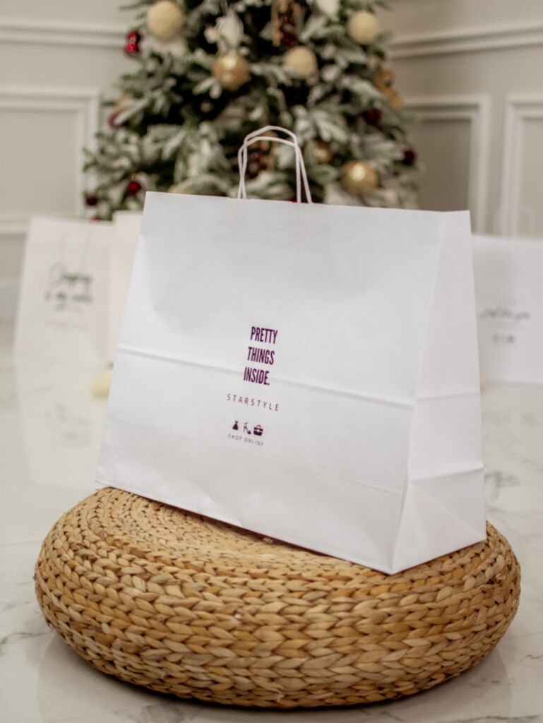 Papír ajándéktáska maxi - next