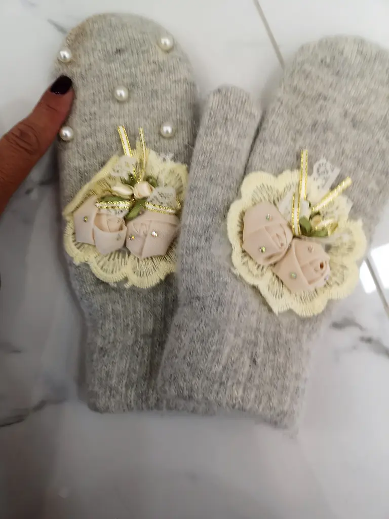 Meleg téli kesztyű