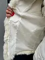 Fehér műszőrme bunda EADEN