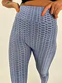 Stílusos kék leggings