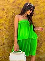 Zöld miniruha ANNYS