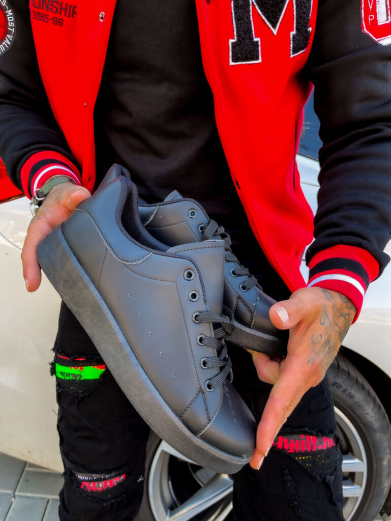 Fekete férfi sportcipő - next