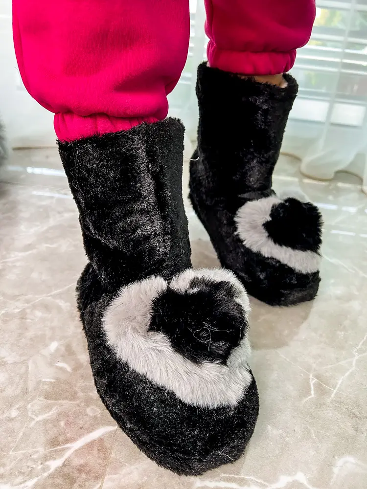 Meleg papucs HEART - next