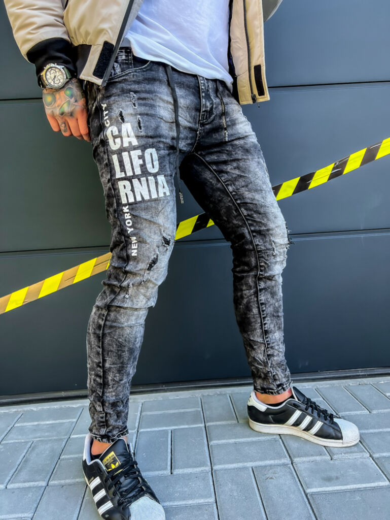 Stílusos férfi farmernadrág CALIFORNIA - next