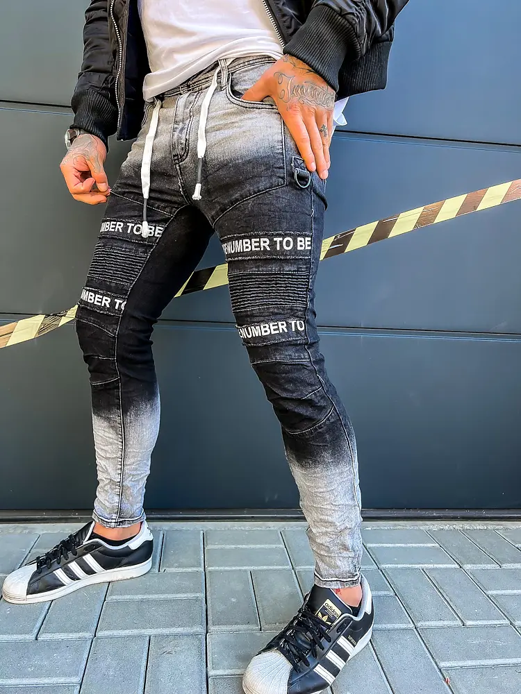 Stílusos férfi farmernadrág NUMBER - next