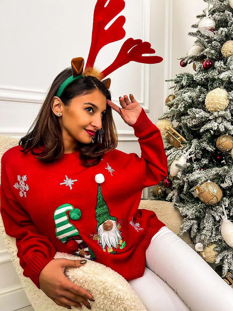 Karácsonyi pulóver ELFY