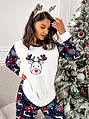 Karácsonyi plüss pizsama RUDOLPH