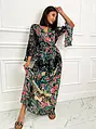 Elegás mintás maxi ruha DIOR