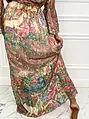 Elegás mintás maxi ruha DIOR