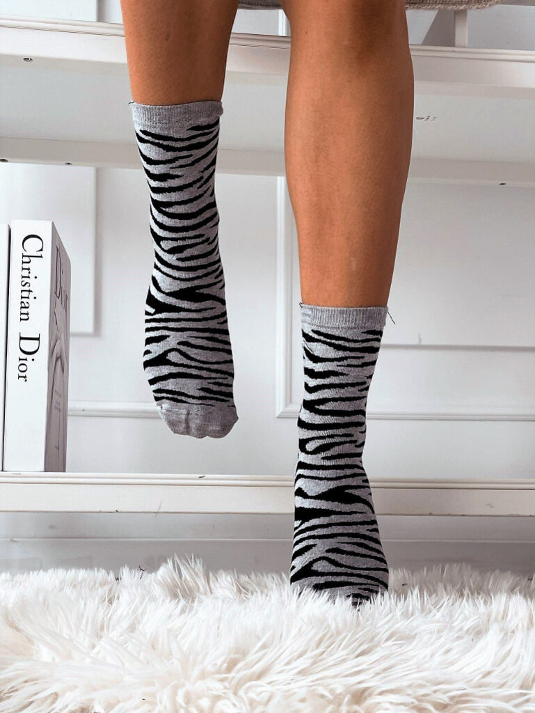 Mintás zokni ZEBRA - next