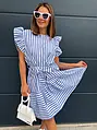 Csíkos női ruha AMAREA