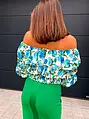 Virágmintás sifon blúz ELMARA