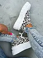 Leopárdmintás platform sportcipő NALYN