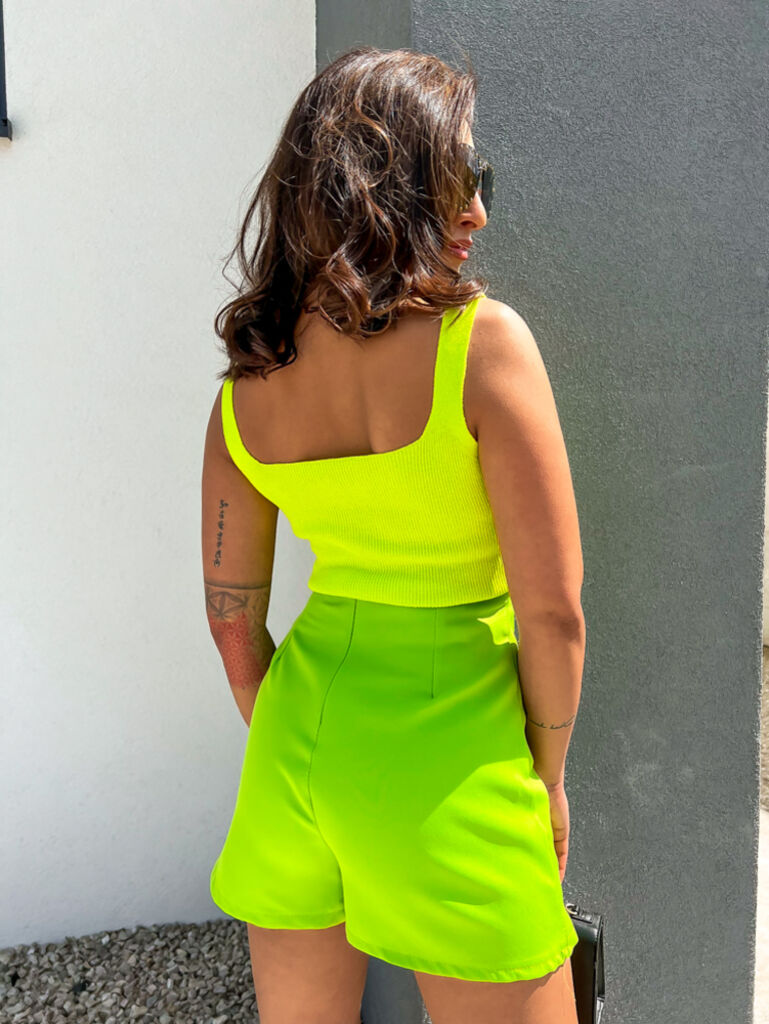 Kötött crop top TYNA - next