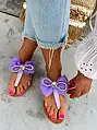 Lila masnis szandál TAHLIA