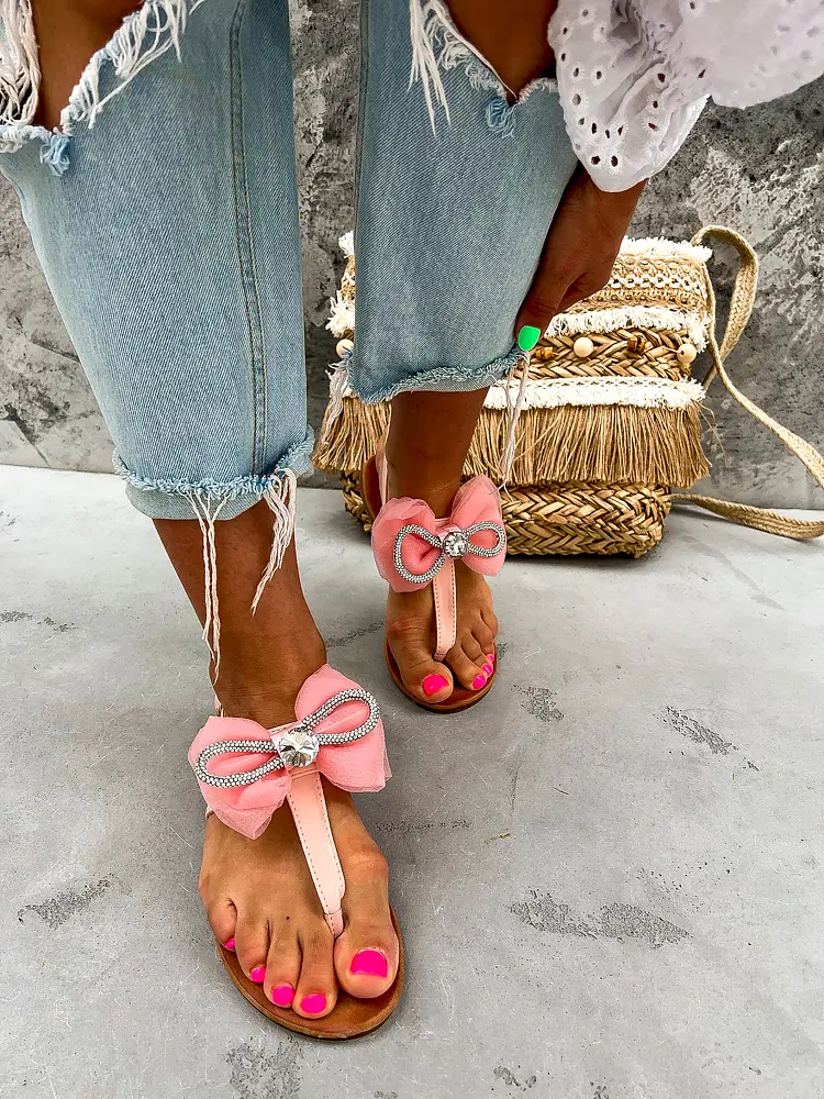 Pink masnis szandál TAHLIA - next