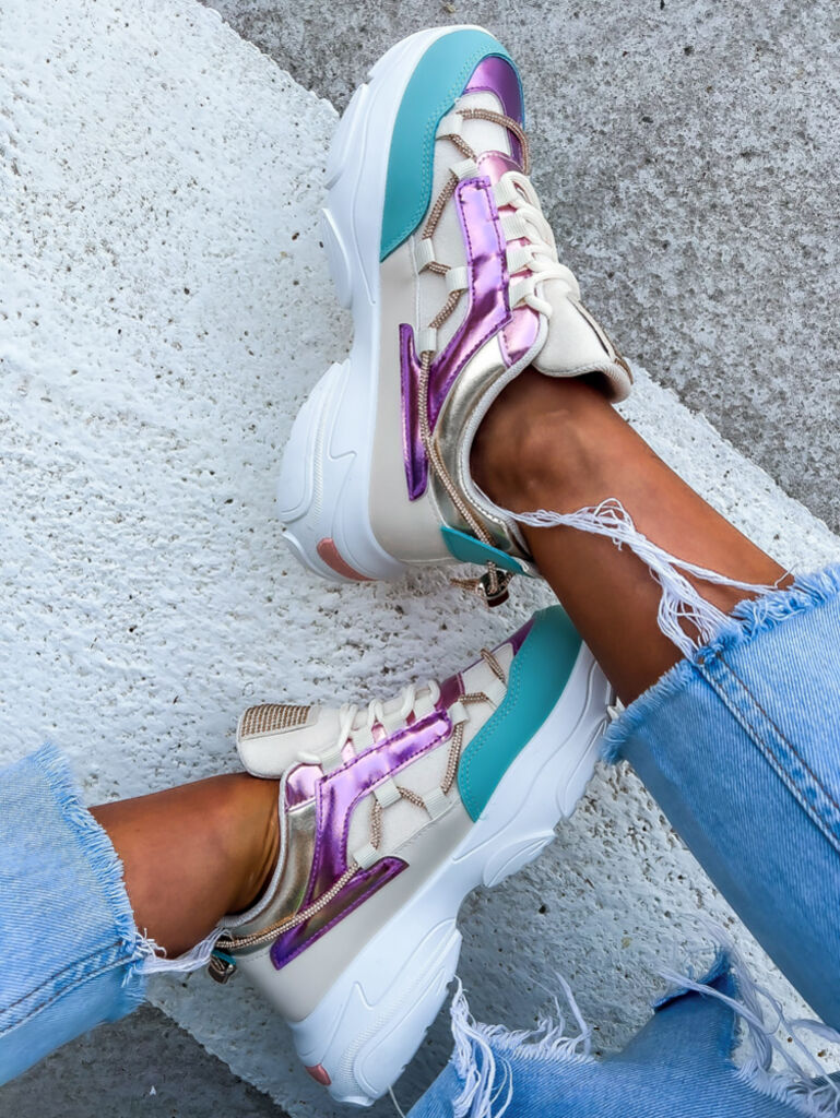 Színes sportcipő CIRILLA - next