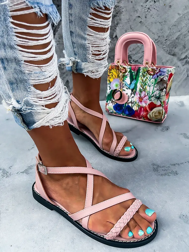 Rózsaszín szandál ABRILLA - next