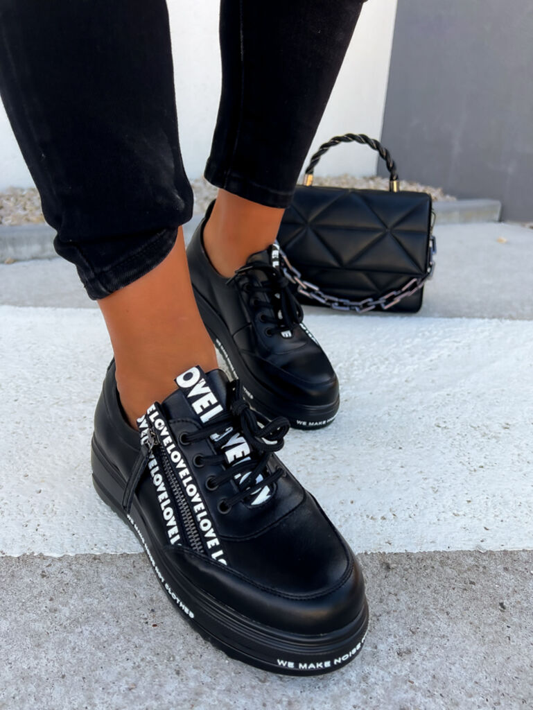 Fekete női sportcipő NATHALY - next