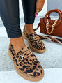 Leopárdmintás női mokaszín KENNA