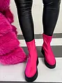 Rózsaszín bokacsizma MARCYA