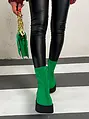 Zöld színű bokacsizma MARCYA
