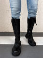 Magasszárú fűzős csizma RAINAH