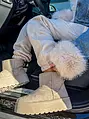 Velúr bokacsizma EMELIE