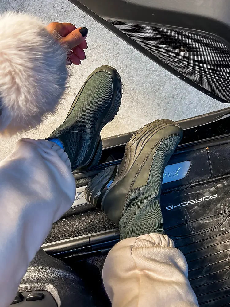 Zoknis bokacipő PRUE