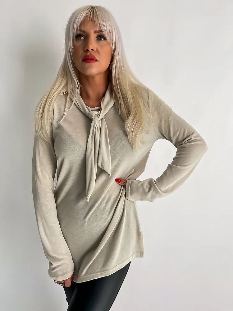 Elegáns hosszúujjú felső CREAMY - next