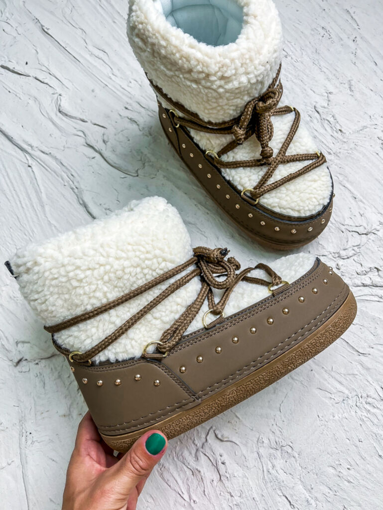 Barna női hócsizma KINDRA - next