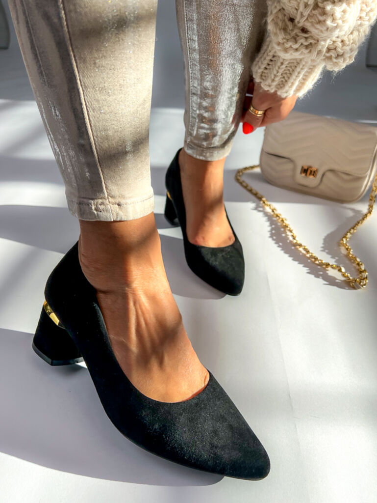 Elegáns fekete magassarkú GALATEA - next