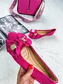 Elegáns fukszia balerina cipő DELPHINE