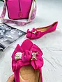 Elegáns fukszia balerina cipő DELPHINE