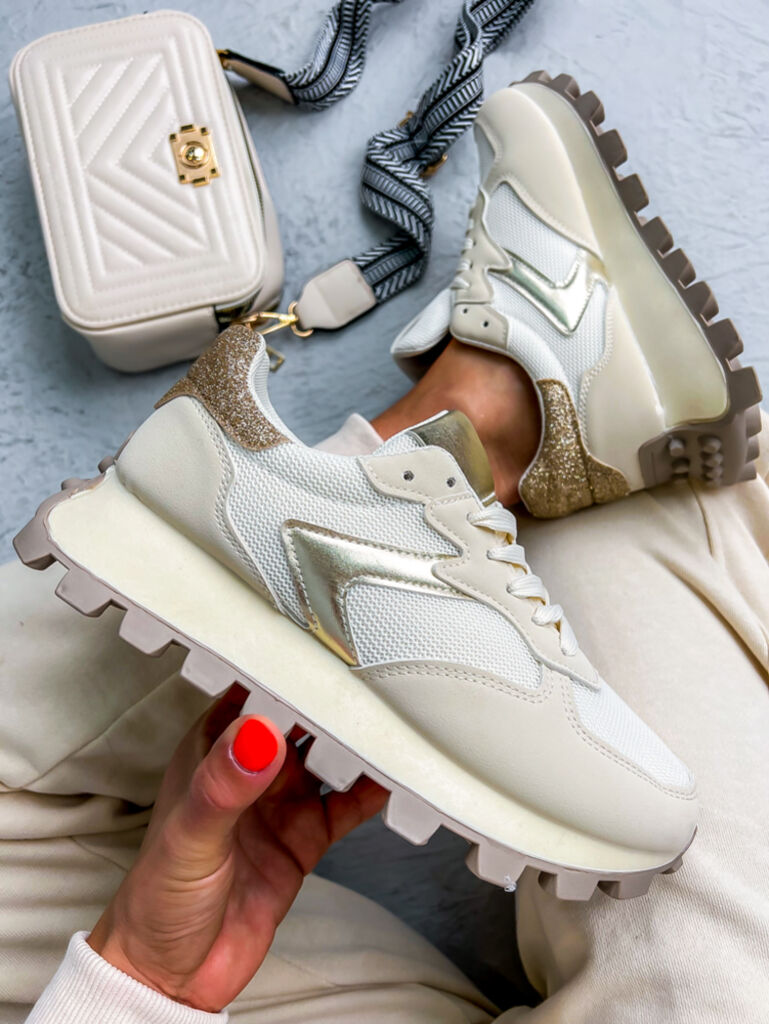 Bézs női sportcipő BRIANA