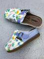Mintás egészségügyi papucs FLOWER