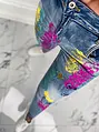 Női fashion farmer színes mintákkal