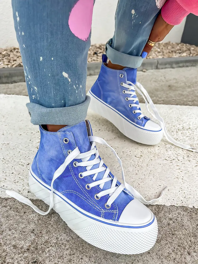 Színes magasszárú sportcipő BRADY - next