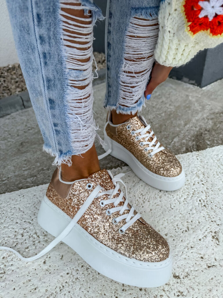 Csillogós női sportcipő GRETHA - next