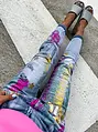 Női fashion farmer színes mintákkal
