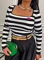 Hosszú ujjú csíkos felső HANNAH
