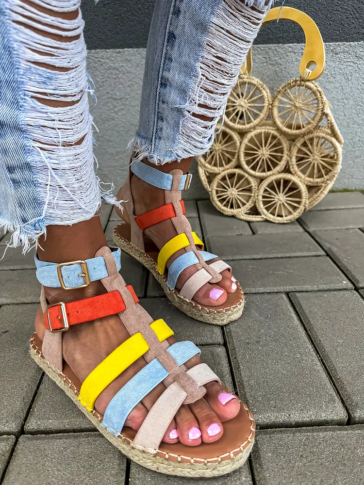 Színes női szandál VENICE - next