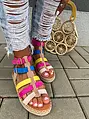 Színes női szandál VENICE