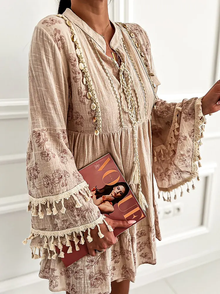 Csodaszép hímzett boho ruha EDMEA - next