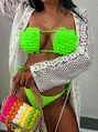 Neonzöld fashion bikini